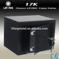 Supply small personal metal safe box with key